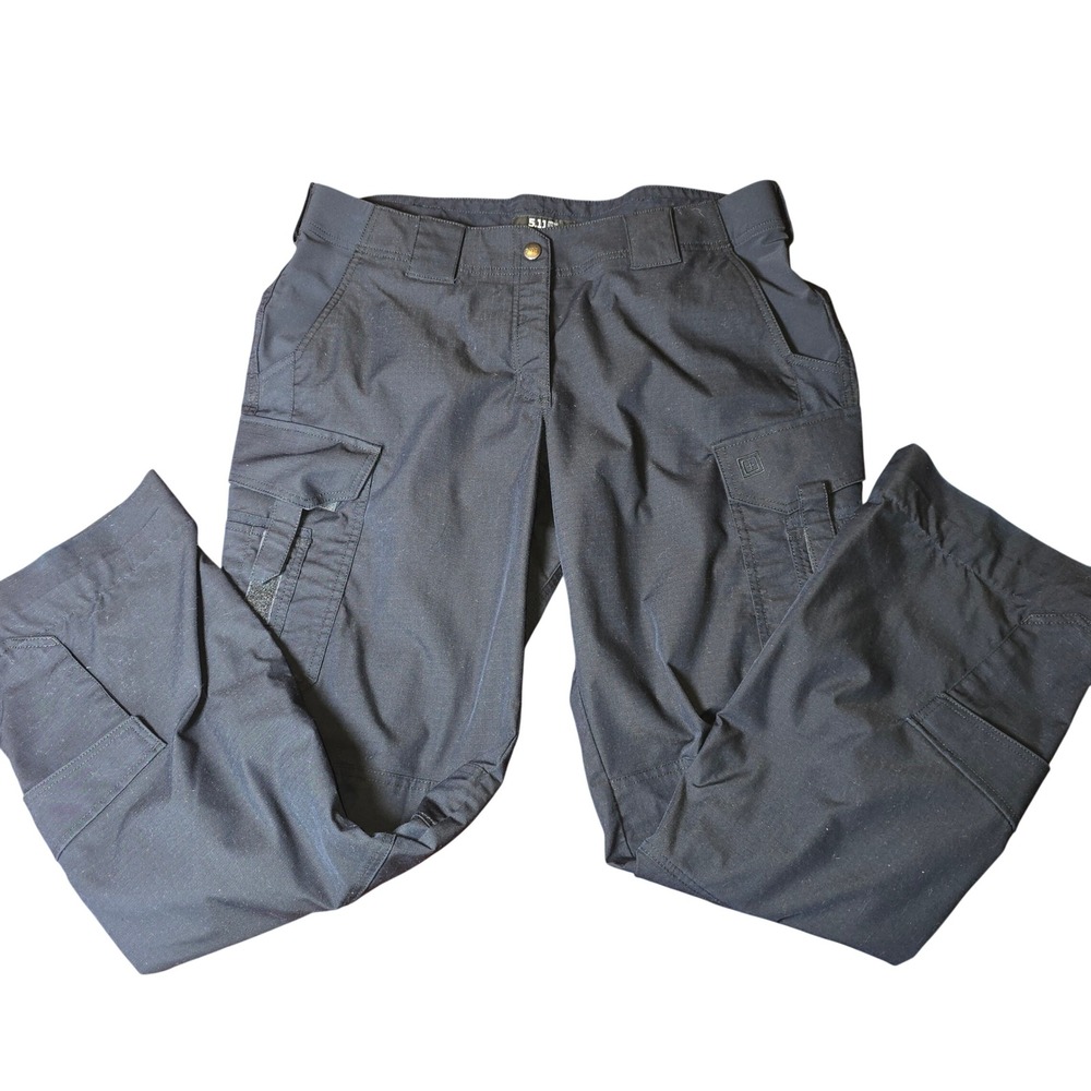 5.11 Tactical Women Stryke Pants Regular Fit 19 Pockets Gusseted 64418 Black 14